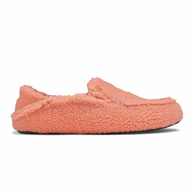 Zapatos Olukai Nohea Heu Slipper - Pantuflas Mujer Coral 20275-894